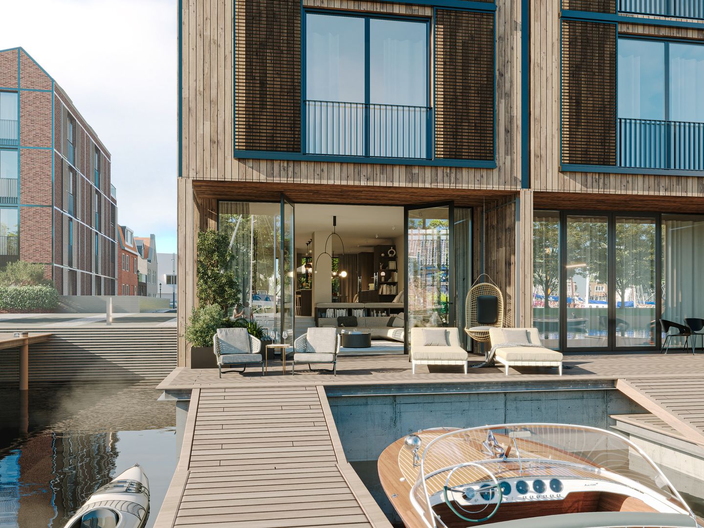 Foto 10 van De Werf bij de Sluis in Muiden