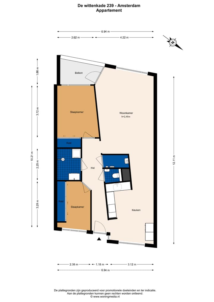 Foto 30 van De Wittenkade 239