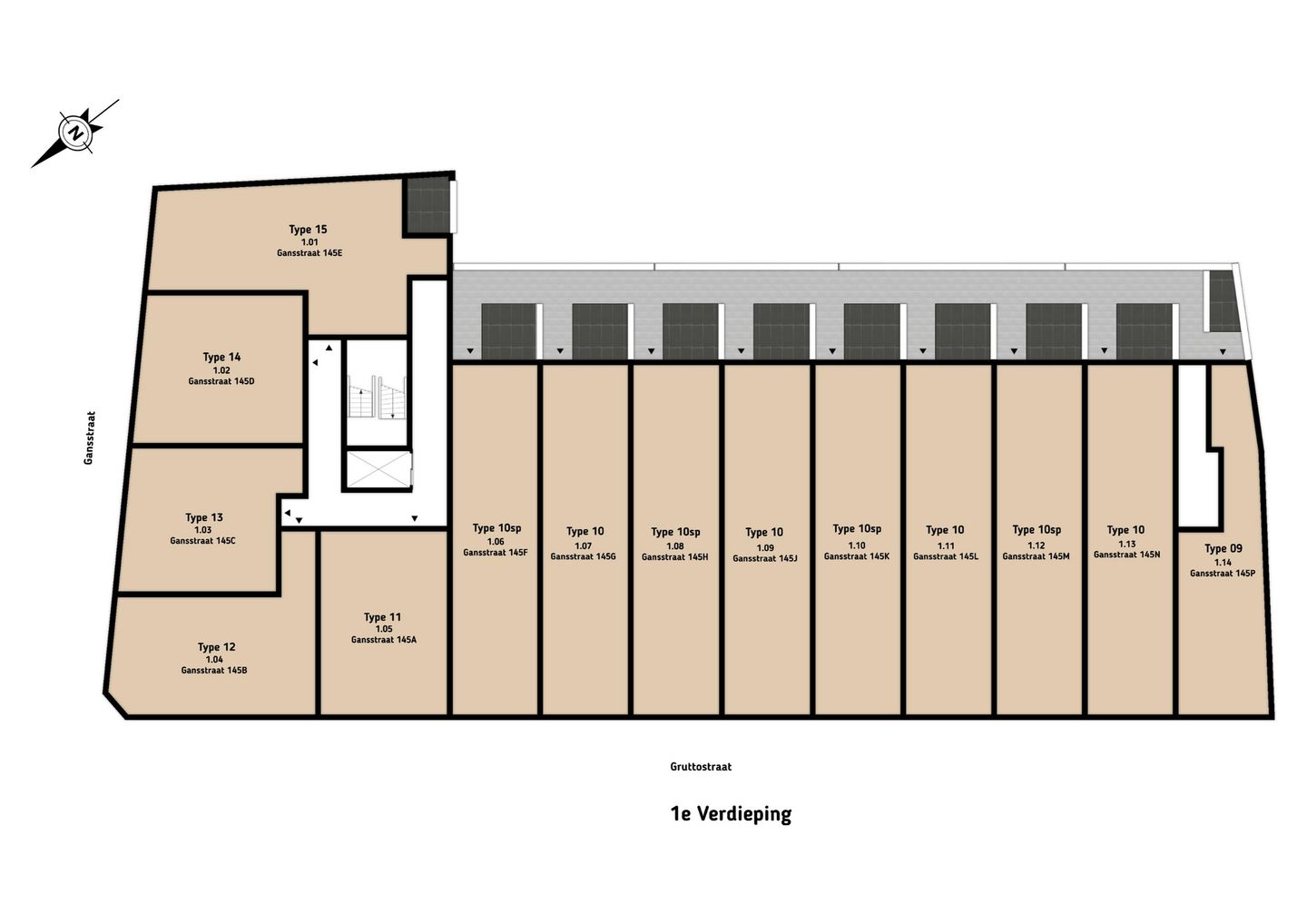 Foto 4 van Gansstraat 147-H