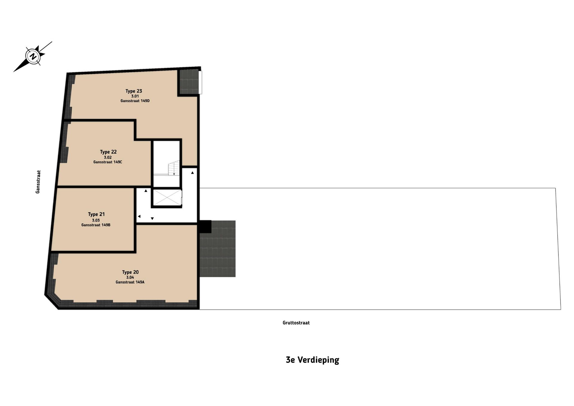 Foto 6 van Gansstraat 147-H