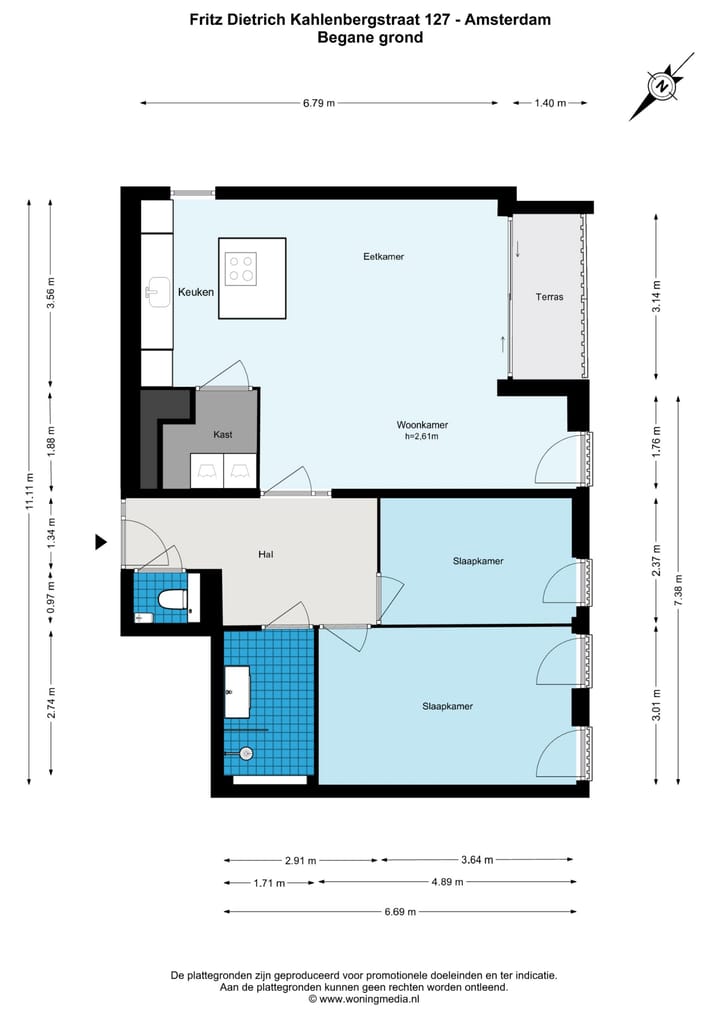 Foto 22 van Fritz Dietrich Kahlenbergstraat 127
