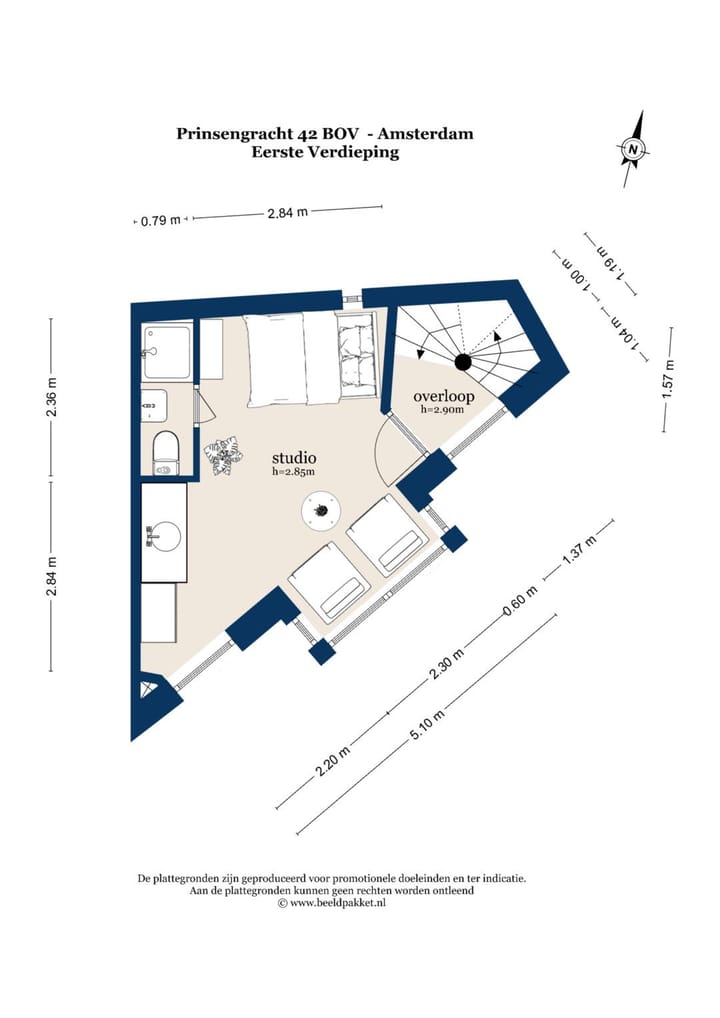 Foto 50 van Prinsengracht 42-1