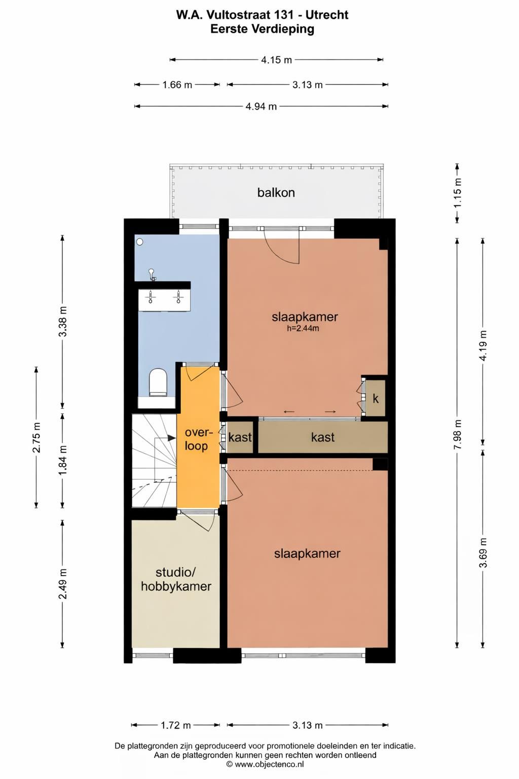 Foto 53 van W.A. Vultostraat 131