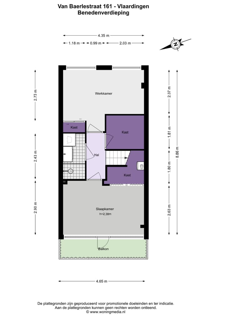 Foto 33 van van Baerlestraat 161