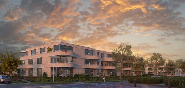 Foto 6 van Type E – Driekamer appartementen (Bouwnr. 008)