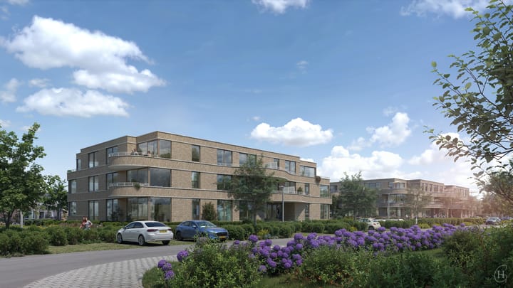 Foto 4 van Type E – Driekamer appartementen (Bouwnr. 109)