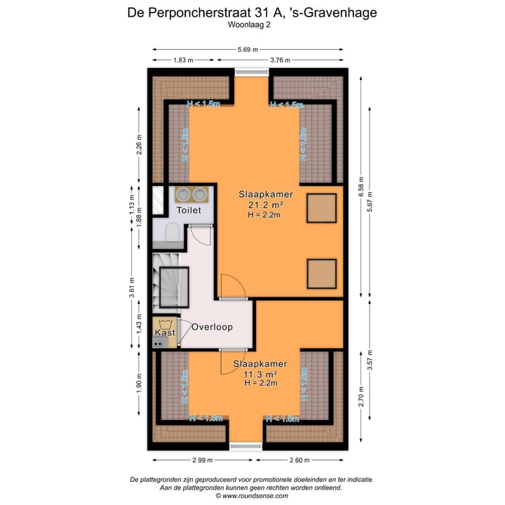 Foto 39 van De Perponcherstraat 31-A