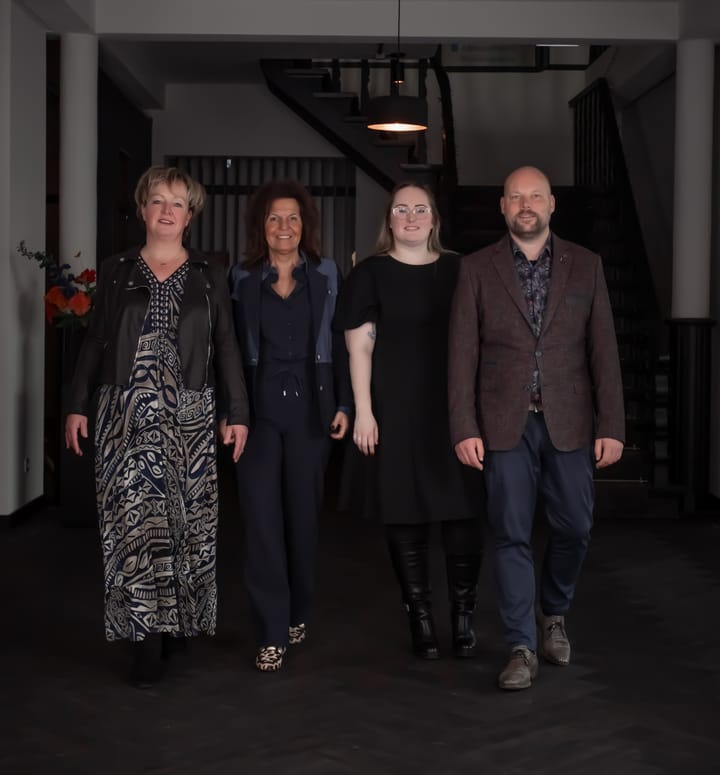 Een promotiefoto voor op kantoor