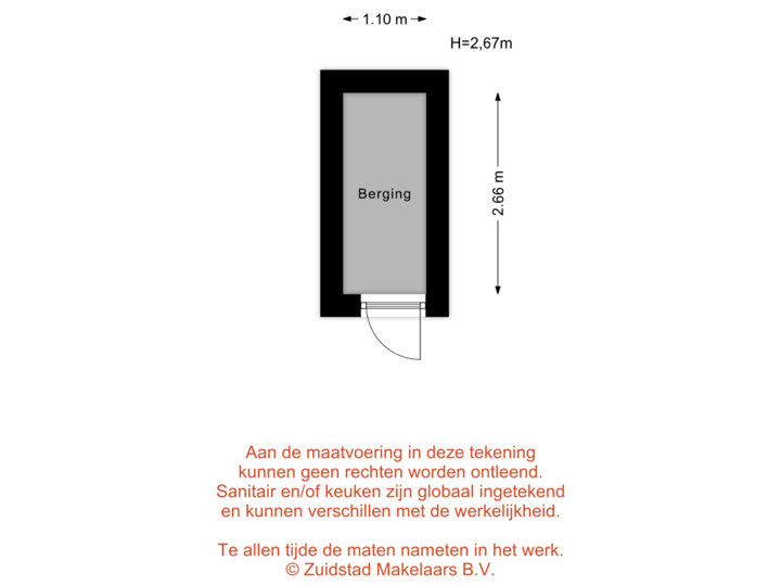 Jan Dammassestraat 5 - Berging