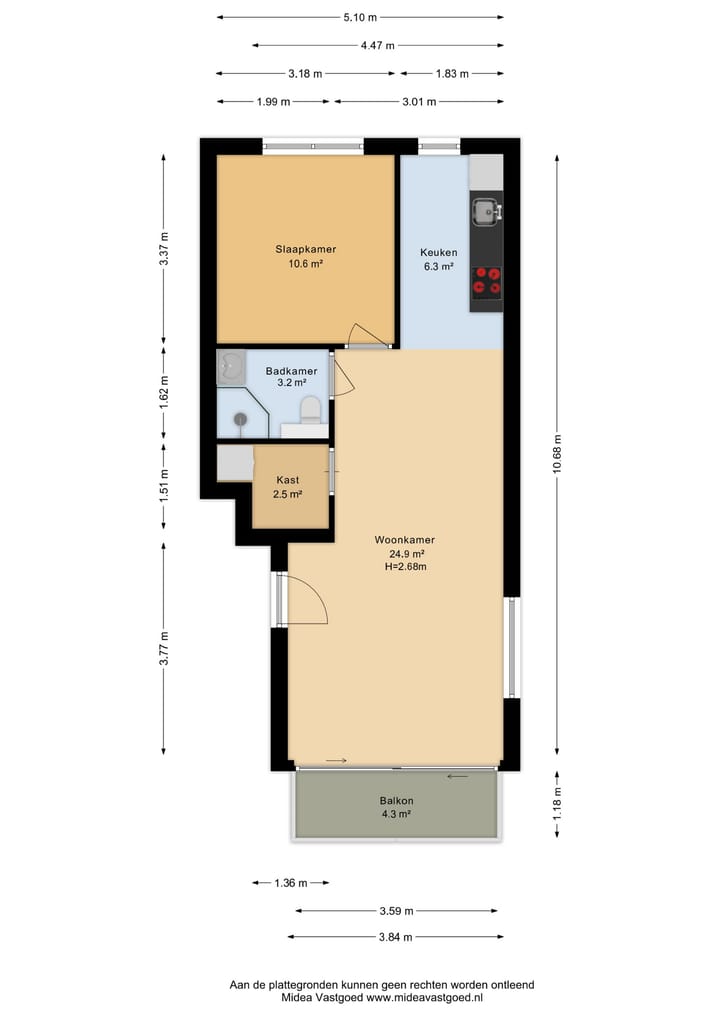 Photo 27 of van Schouwenburgstraat 7-302