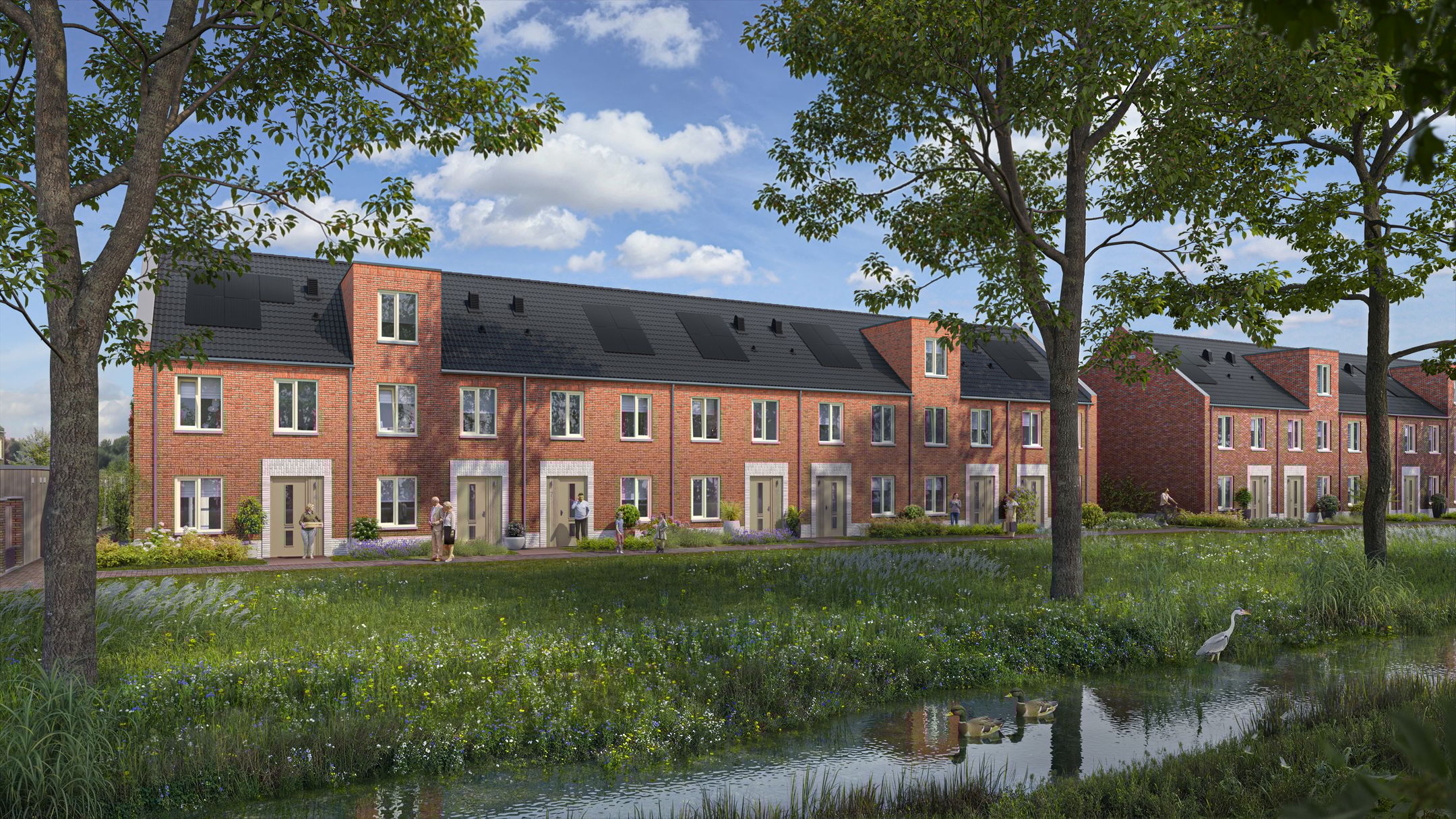 Buying a house in The Netherlands., Hortensia tussenwoning (Bouwnr. 22)