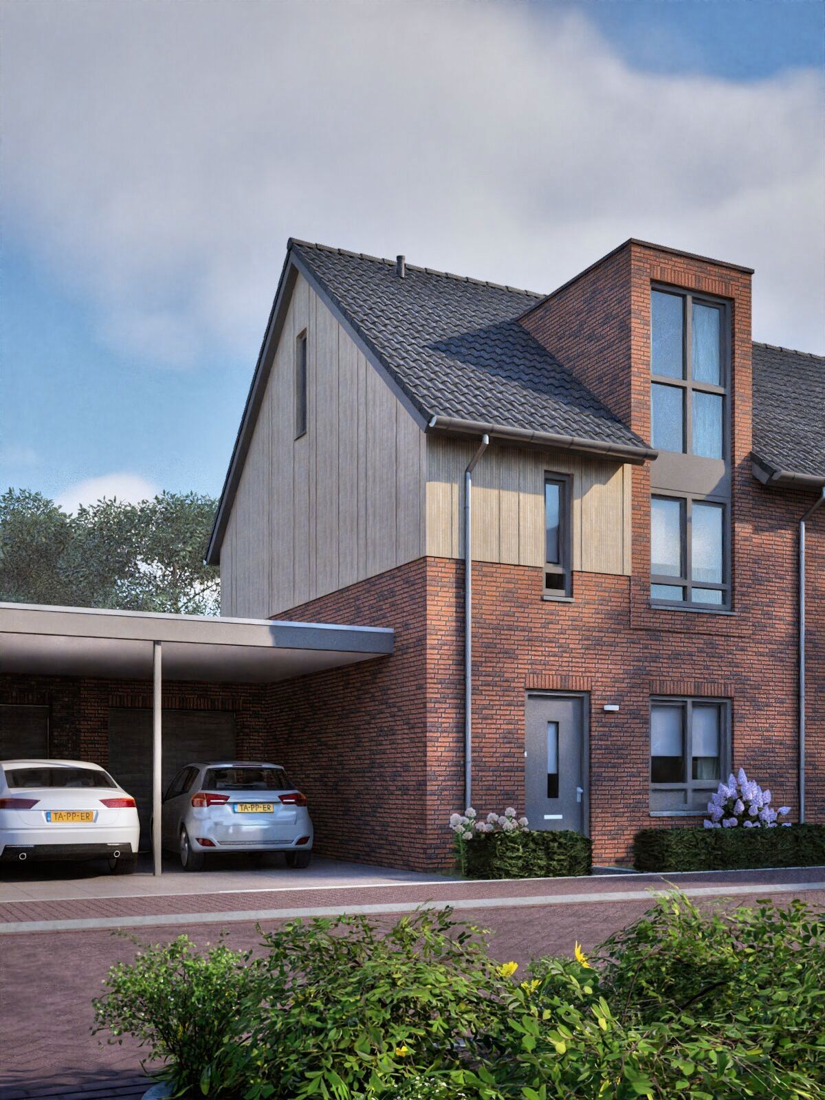 Buying a house in The Netherlands., Hoekwoning (Bouwnr. 5)