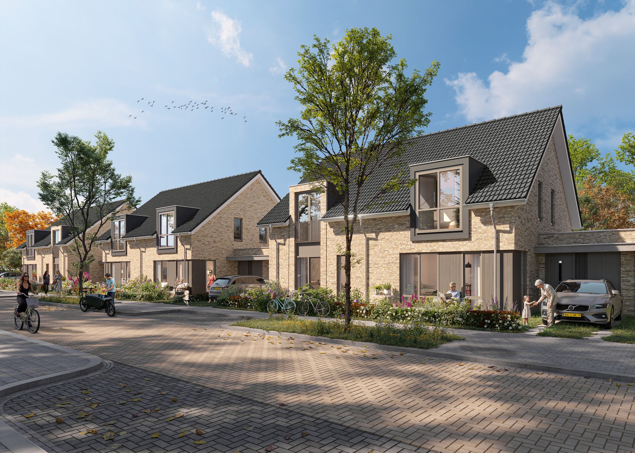 Buying a house in The Netherlands., Levensloopbestendige tweekapper type H (Bouwnr. 6)