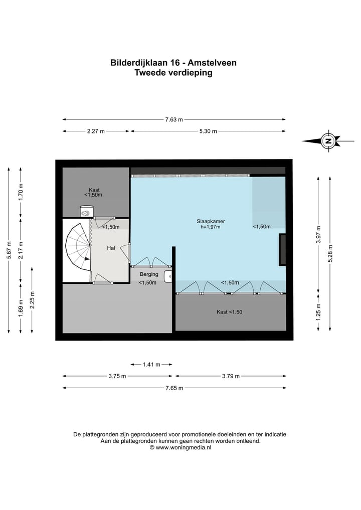 Foto 24 van Bilderdijklaan 16