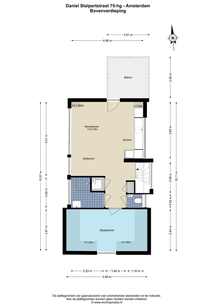Foto 28 van Daniël Stalpertstraat 75-H