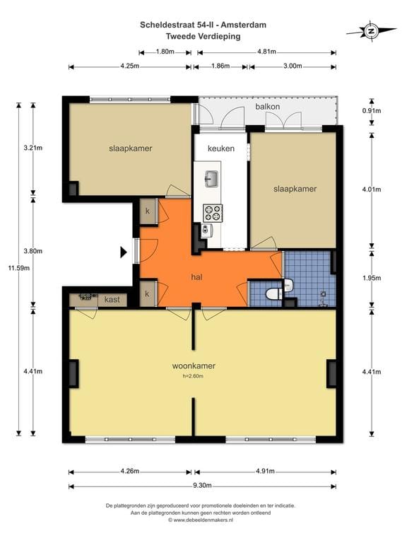 Foto 25 van Scheldestraat 54-2