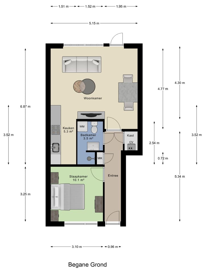 Foto 6 van Kroonse Wal 39