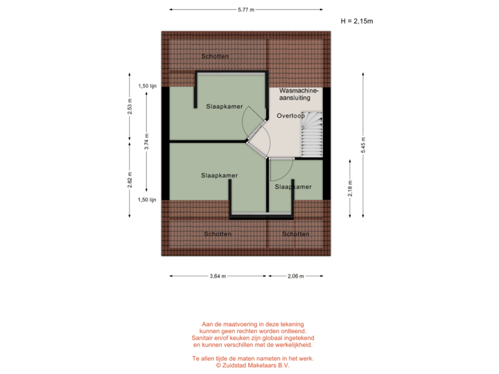 Frans Halsstraat 9 - Tweede verdieping