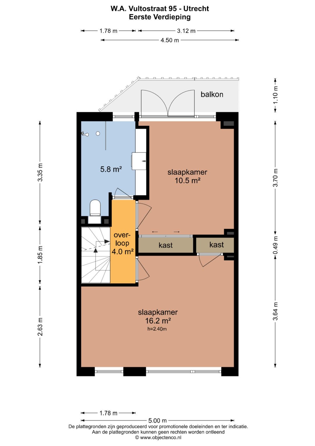 Foto 58 van W.A. Vultostraat 95