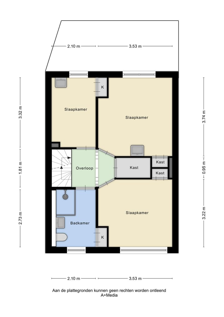 Foto 36 van Abraham Bloemaertstraat 2