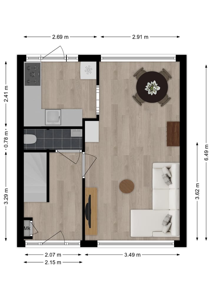 Foto 37 van Talmastraat 15