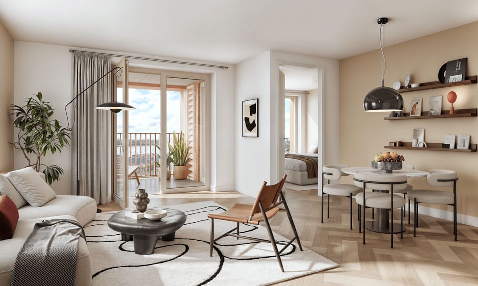 Foto 4 van Buurtappartement (Bouwnr. 114)