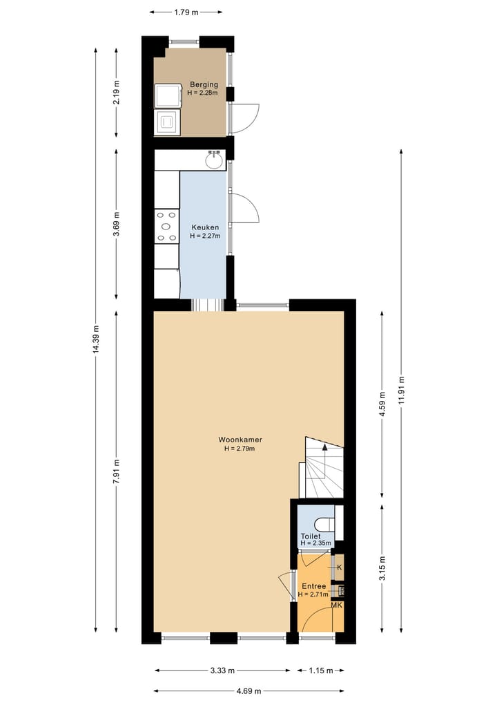 Foto 50 van Hoogravenseweg 128