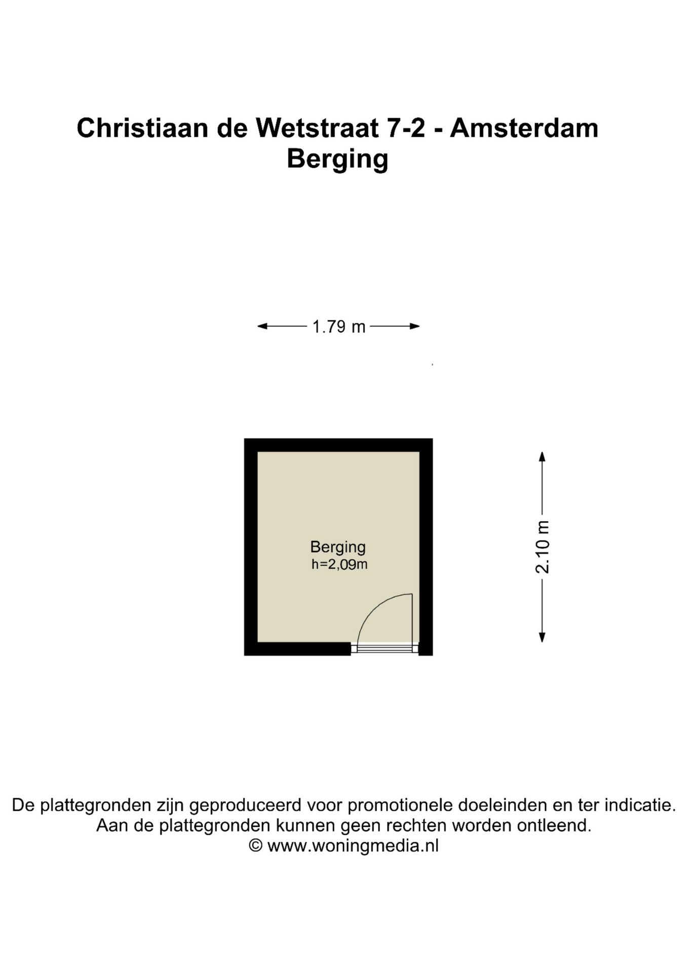 Foto 40 van Christiaan de Wetstraat 7-2