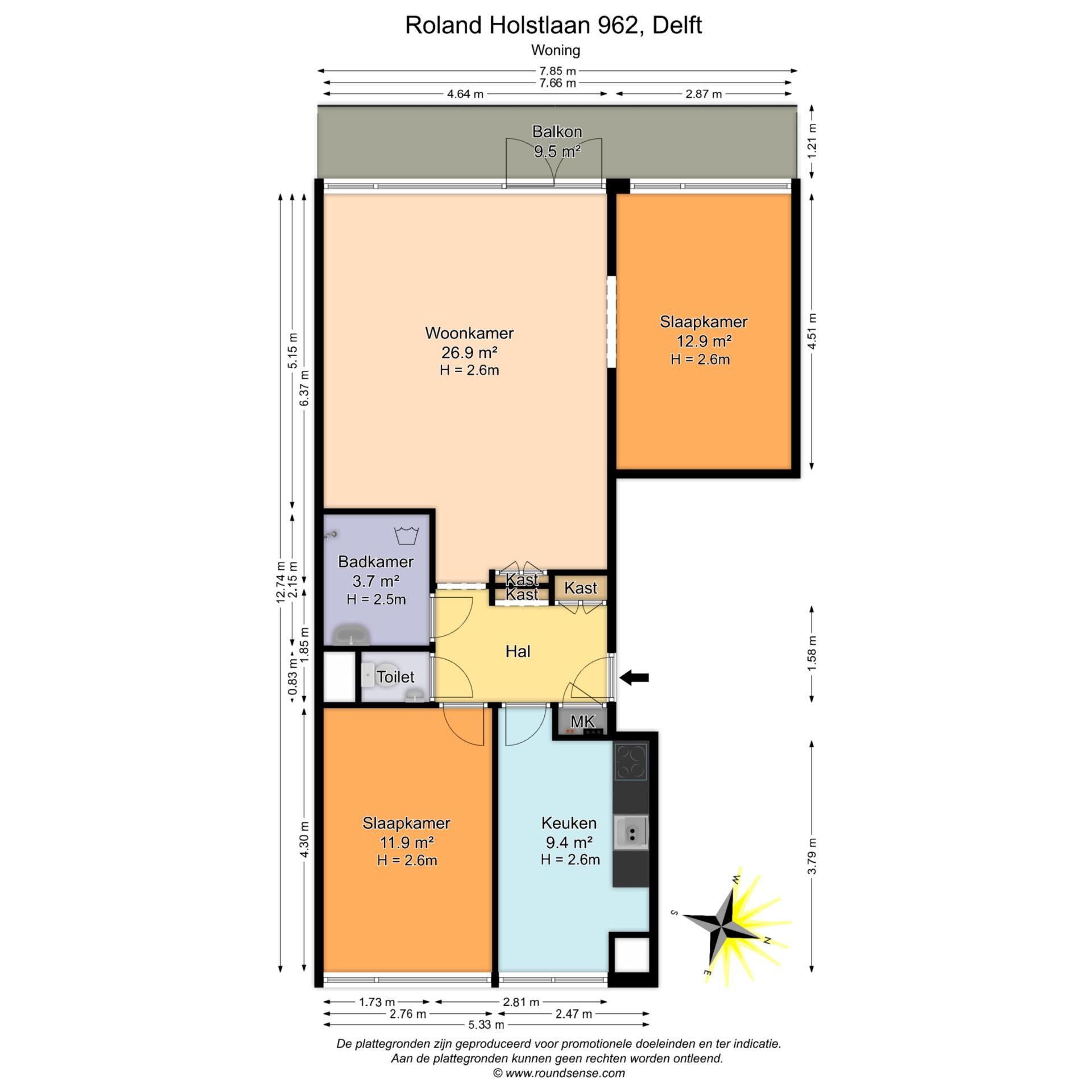 Foto 24 van Roland Holstlaan 962