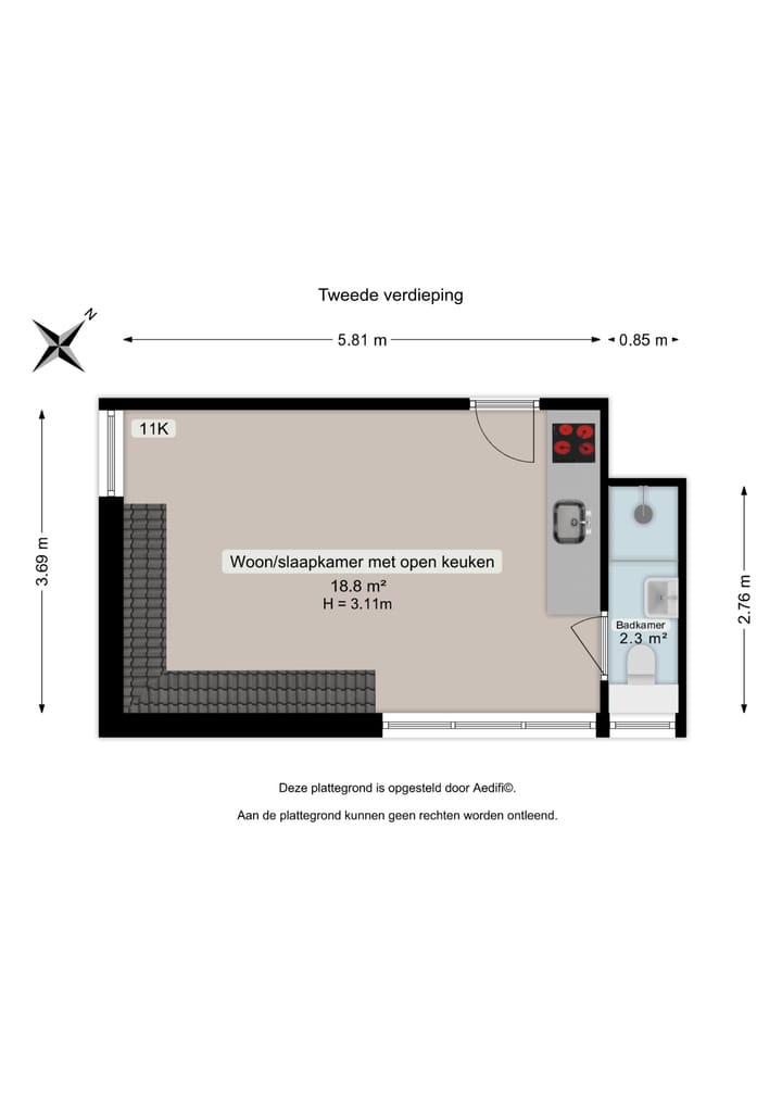 Foto 25 van Grote Appelstraat 11-K
