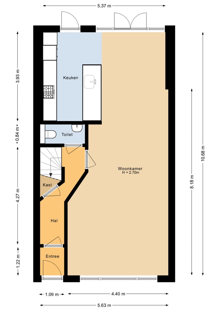 Foto 9 van K.P.C. de Bazelstraat 67