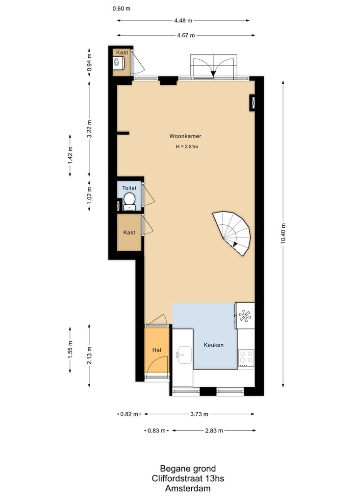 Foto 22 van Cliffordstraat 13-H