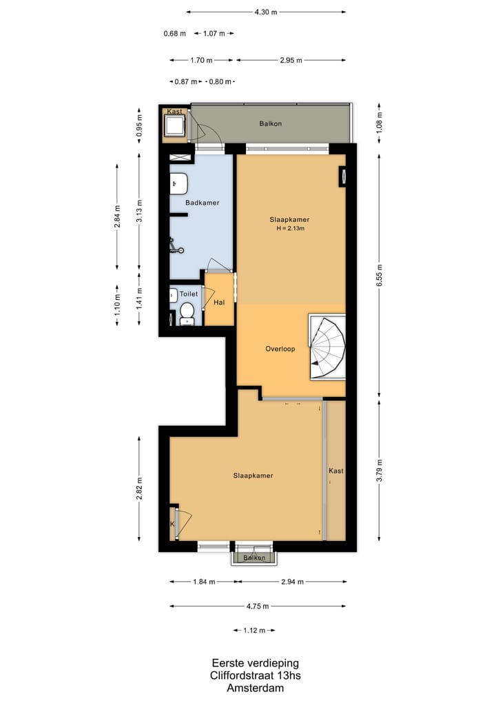 Foto 24 van Cliffordstraat 13-H