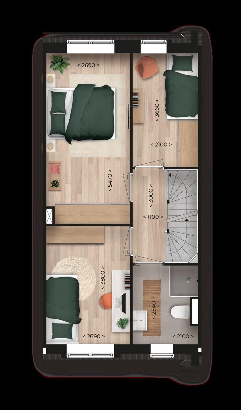 Foto 25 van Type D (Bouwnr. 48)