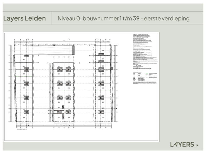 Niveau 0 - 1e verdieping
