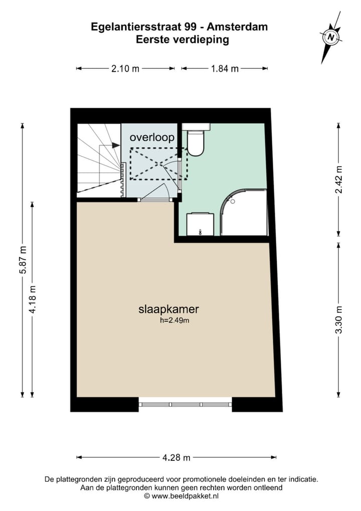 Foto 33 van Egelantiersstraat 99