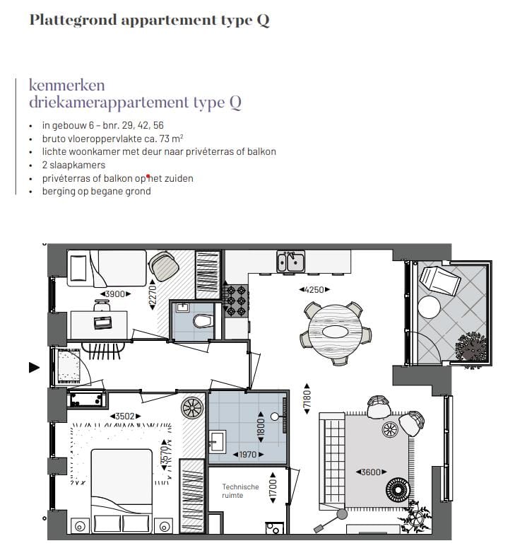 Photo 31 of De Tureluur - 41 appartementen Hanzekwartier