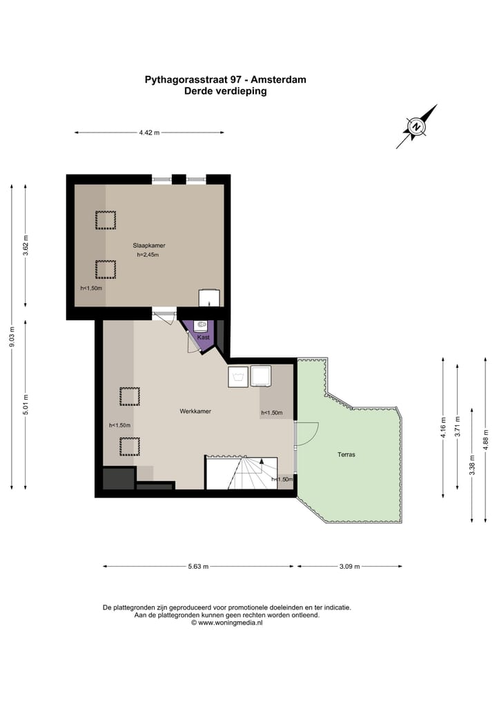 Foto 42 van Pythagorasstraat 97