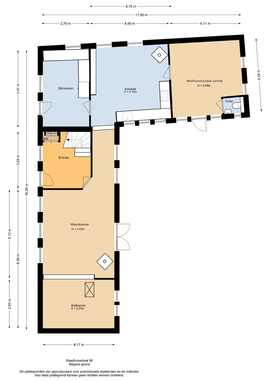 Foto 67 van Raadhuisstraat 58