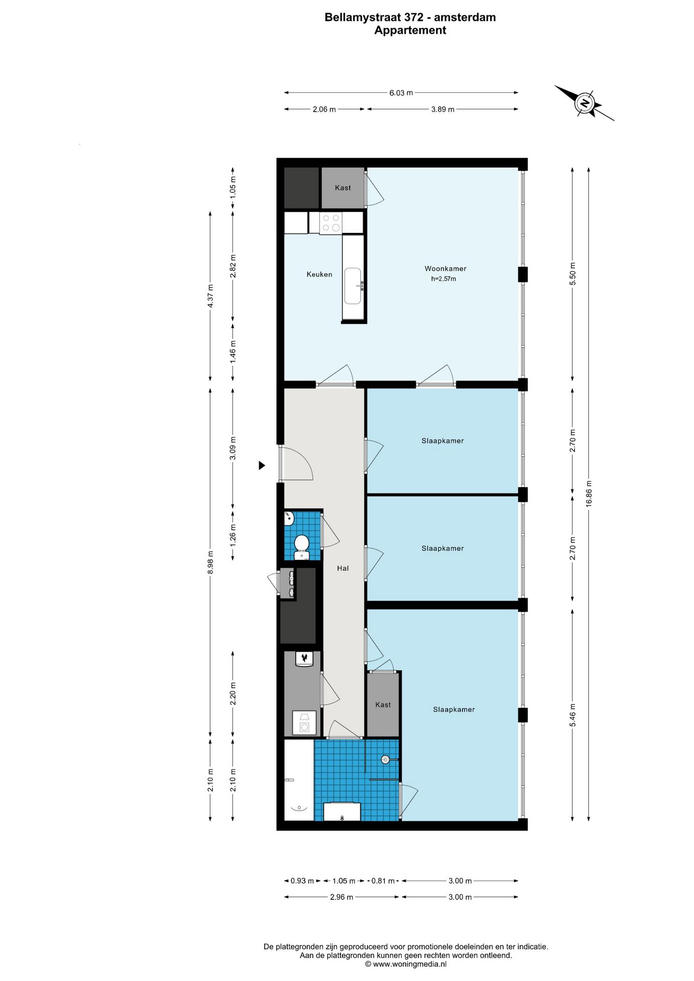 Foto 25 van Bellamystraat 372-F