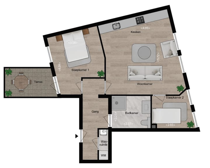 Foto 3 van Meeuwenweg 15-F