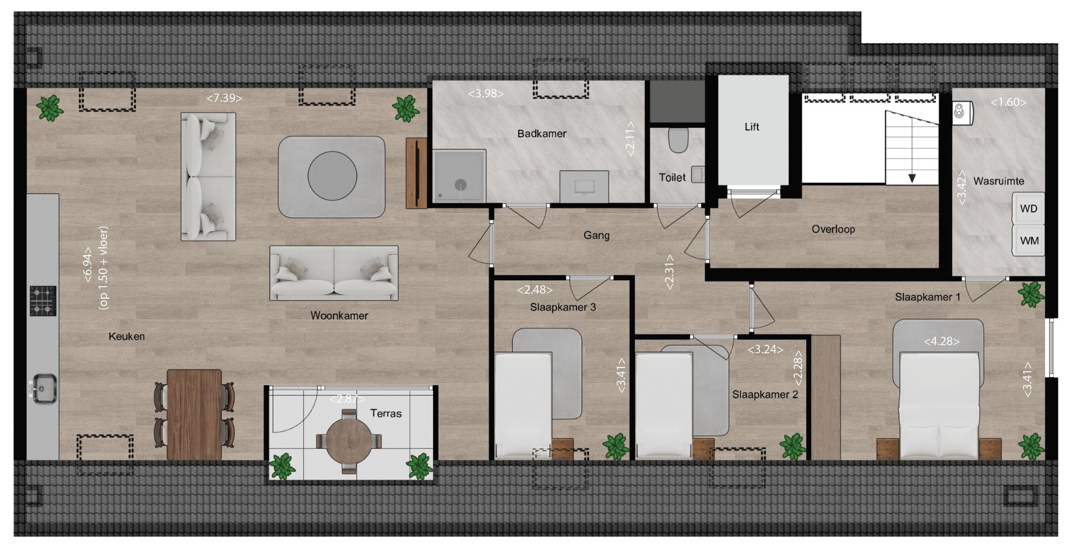 Foto 3 van Appartement 7 (Bouwnr. 0)