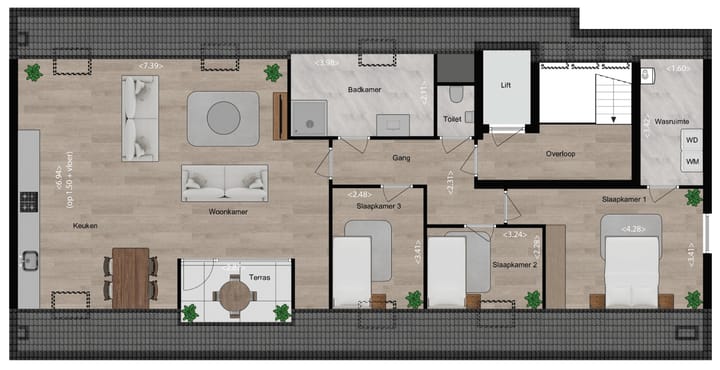 Foto 3 van Meeuwenweg 15-G