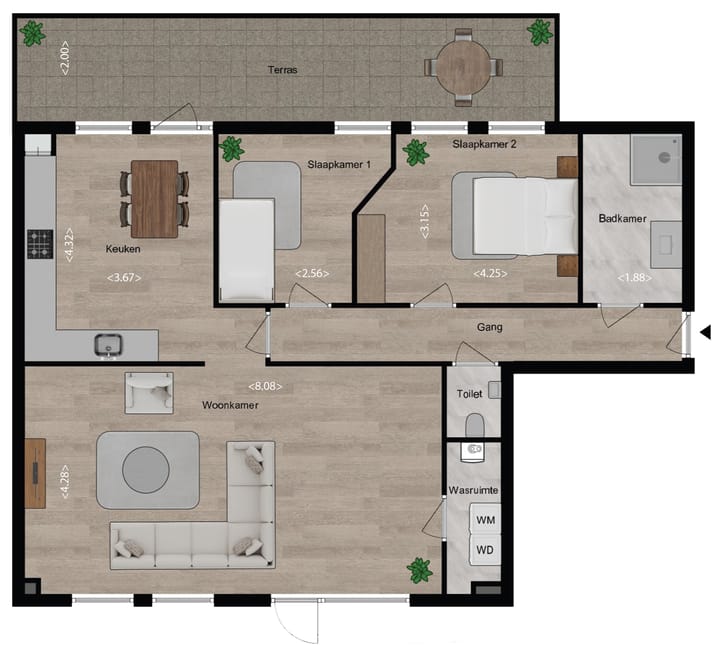 Foto 3 van Meeuwenweg 15-D