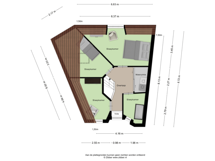Eerste  verdieping OPTIONEEL