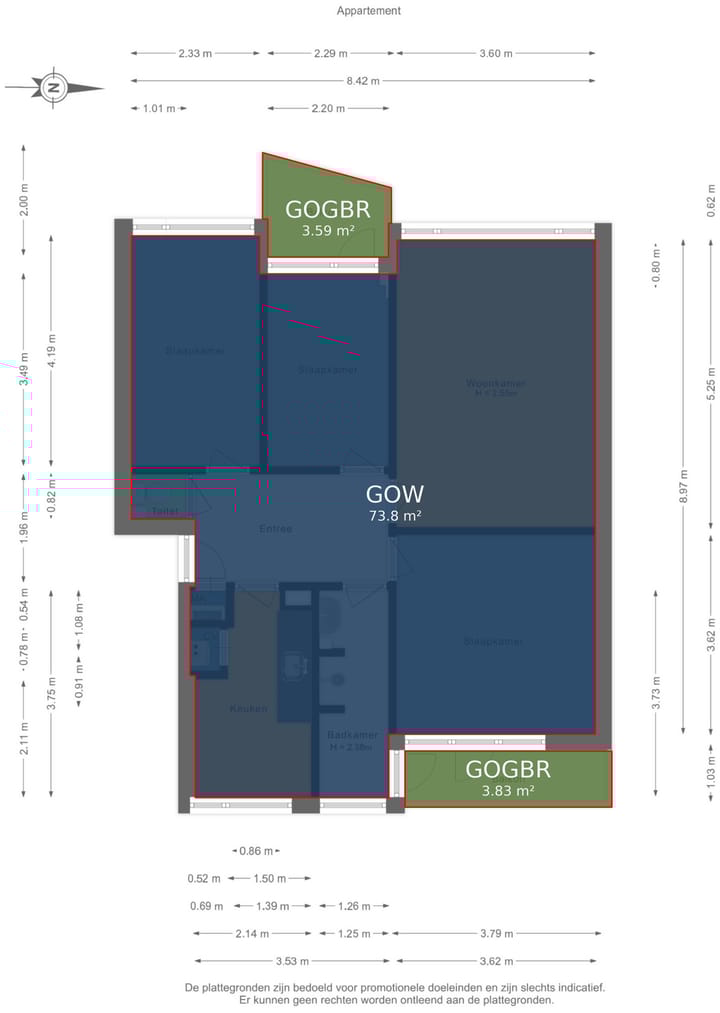 Foto 18 van Elisabeth Boddaertstraat 24-1
