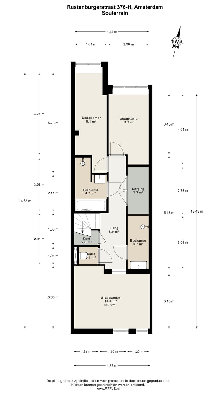 Foto 34 van Rustenburgerstraat 376-H