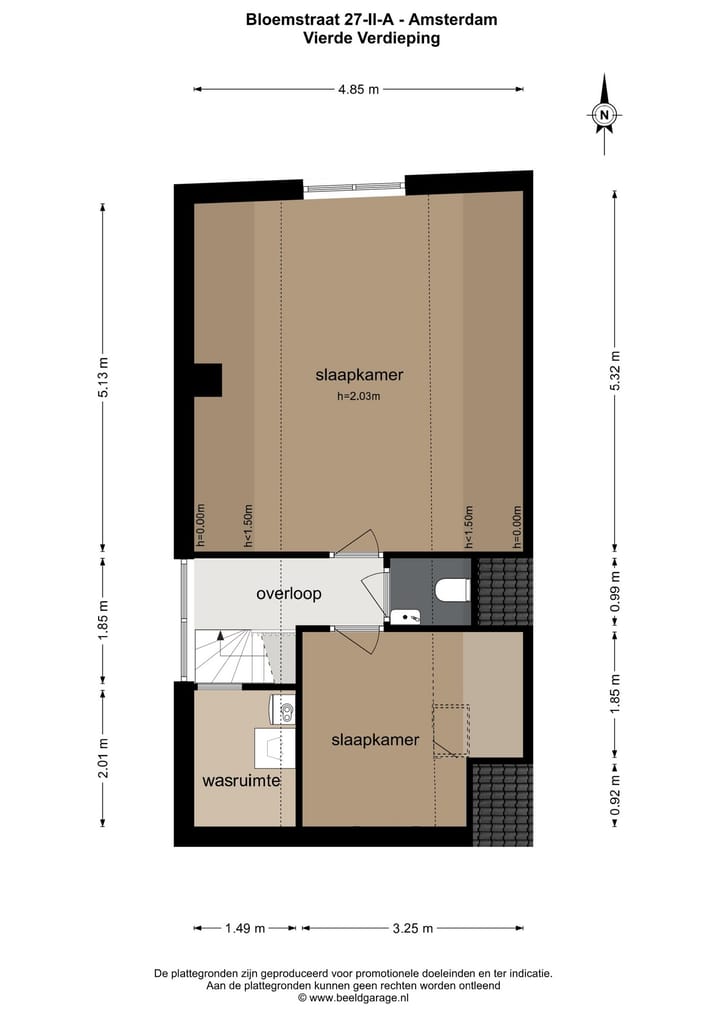 Foto 32 van Bloemstraat 27-2A