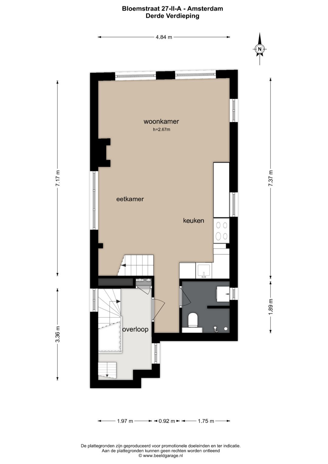 Foto 30 van Bloemstraat 27-2A