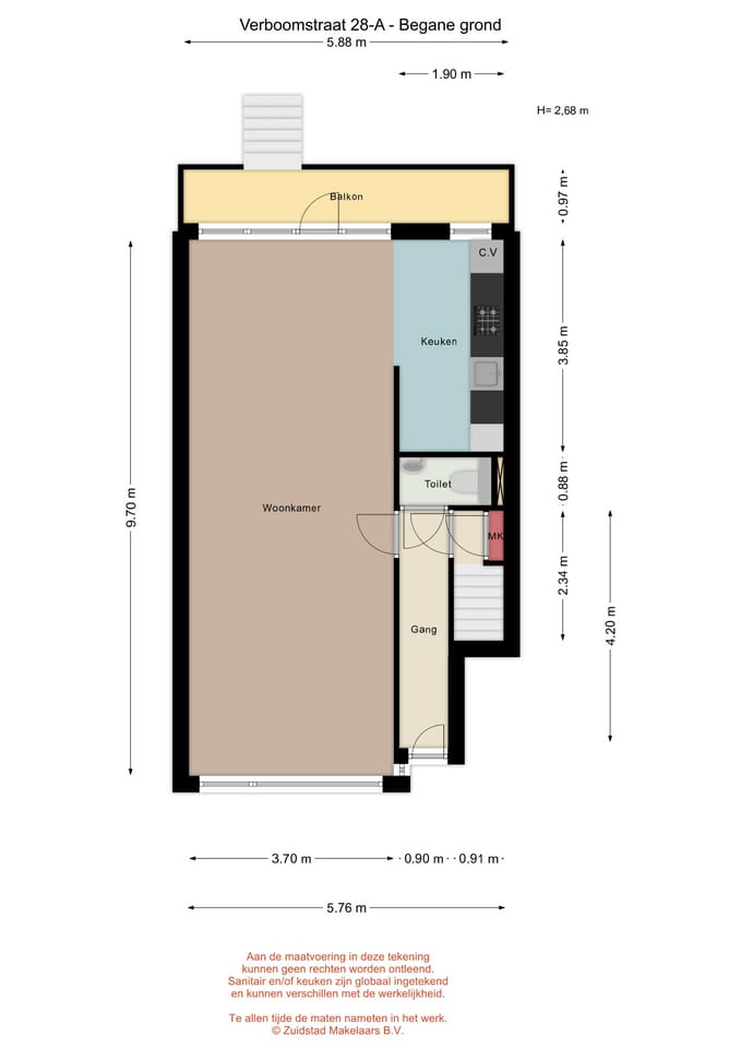 Foto 36 van Verboomstraat 28-A